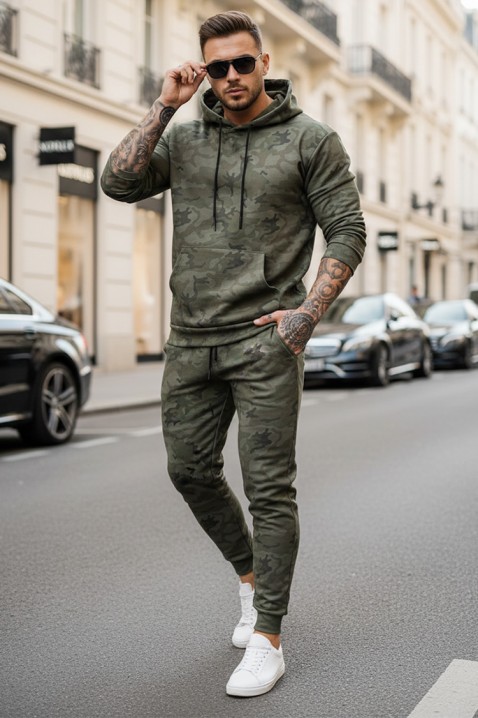 Мъжки комплект MAFOGO, Цвят: каки, IVET.BG - Твоят онлайн бутик.