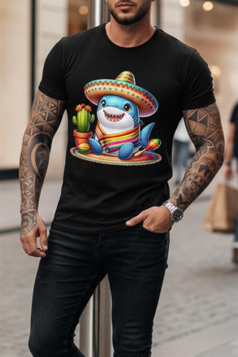 Мъжка тениска FERODO, Цвят: черен, IVET.BG - Твоят онлайн бутик.