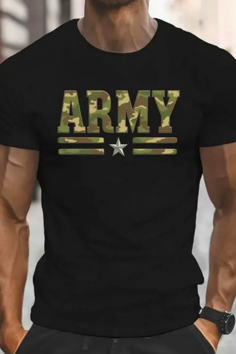 Мъжка тениска BOFEZO, Цвят: черен, IVET.BG - Твоят онлайн бутик.