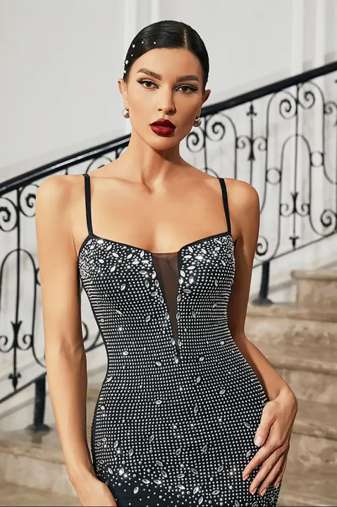 Рокля MAELFA, Цвят: черен, IVET.BG - Твоят онлайн бутик.