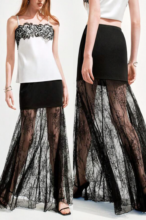 Пола MALZANA, Цвят: черен, IVET.BG - Твоят онлайн бутик.