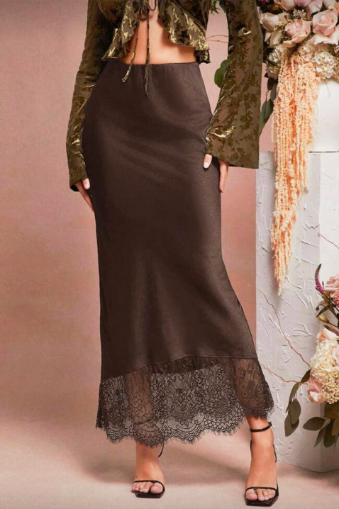 Пола LELVINZA, Цвят: кафяв, IVET.BG - Твоят онлайн бутик.