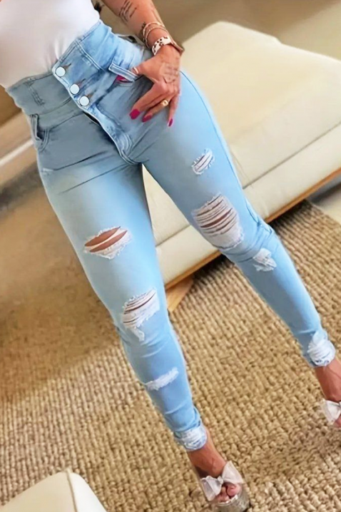 Дънки VERIANSA, Цвят: син, IVET.BG - Твоят онлайн бутик.