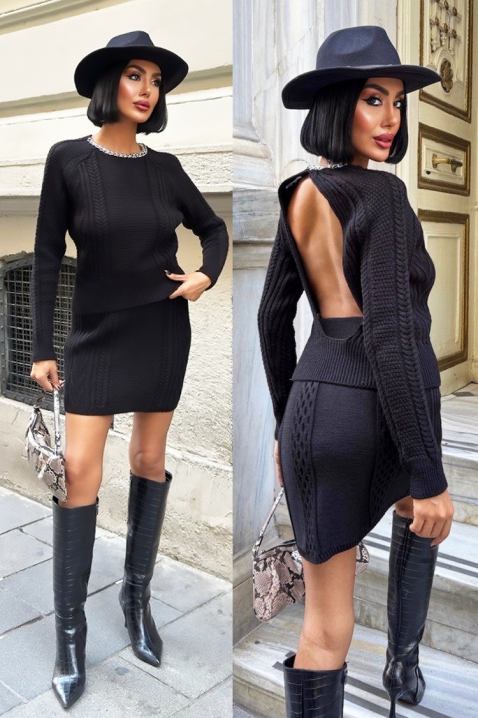 Комплект ELRONZA BLACK, Цвят: черен, IVET.BG - Твоят онлайн бутик.