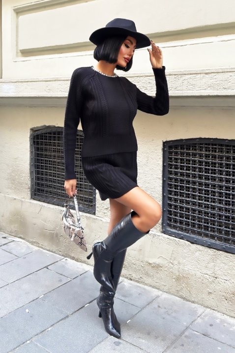 Комплект ELRONZA BLACK, Цвят: черен, IVET.BG - Твоят онлайн бутик.