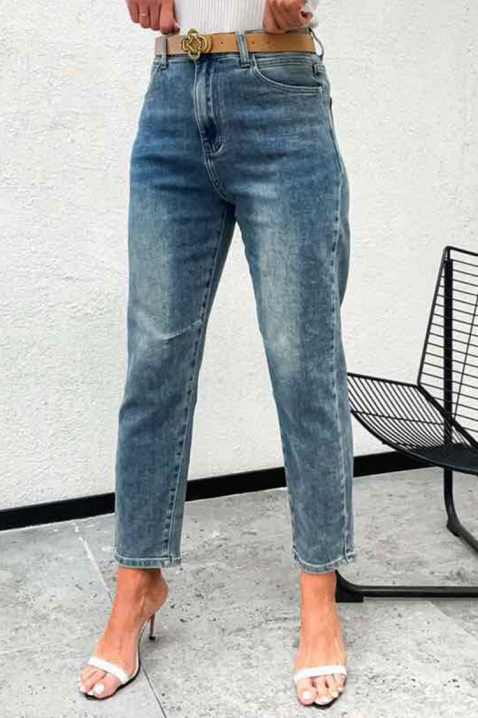 Дънки BLONDINZA, Цвят: светлосин, IVET.BG - Твоят онлайн бутик.