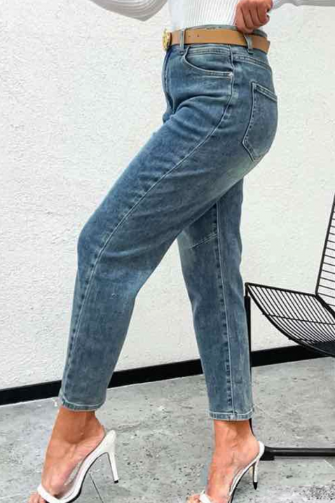 Дънки BLONDINZA, Цвят: светлосин, IVET.BG - Твоят онлайн бутик.