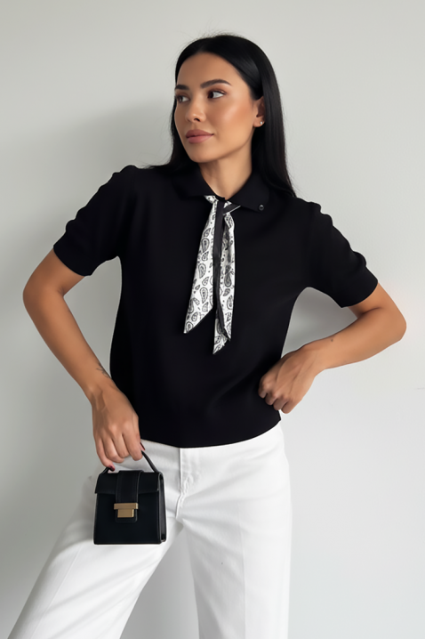 Топ FLURENZA BLACK, Цвят: черен, IVET.BG - Твоят онлайн бутик.