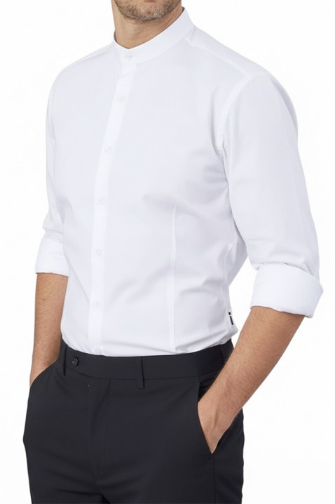 Мъжка риза JORJY WHITE, Цвят: бял, IVET.BG - Твоят онлайн бутик.