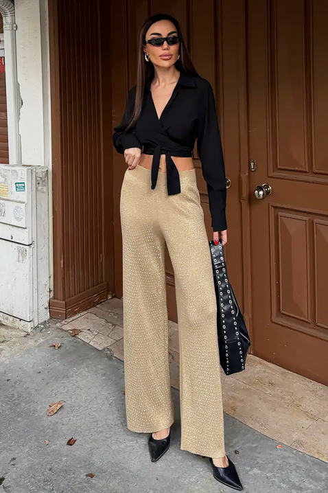 Панталон DAVERDA BEIGE, Цвят: беж, IVET.BG - Твоят онлайн бутик.