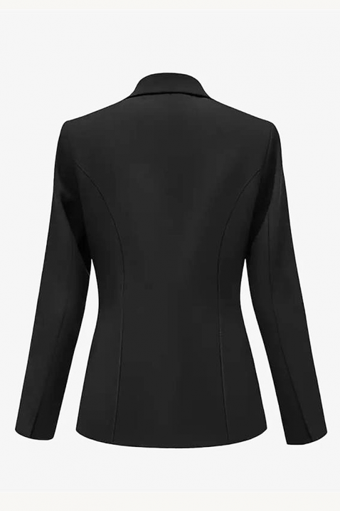 Сако ZREDOLFA, Цвят: черен, IVET.BG - Твоят онлайн бутик.