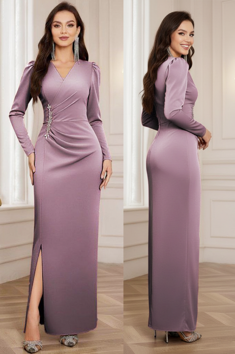 Рокля LILONZANA, Цвят: светлолилав, IVET.BG - Твоят онлайн бутик.