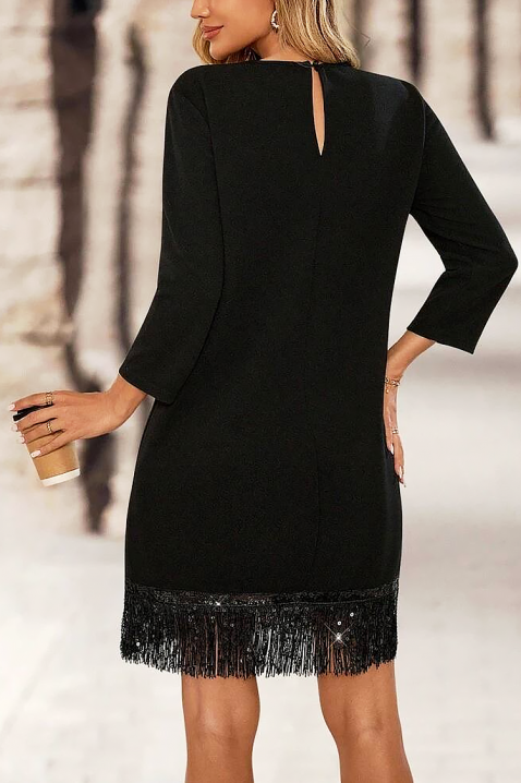 Рокля AMELORDA, Цвят: черен, IVET.BG - Твоят онлайн бутик.