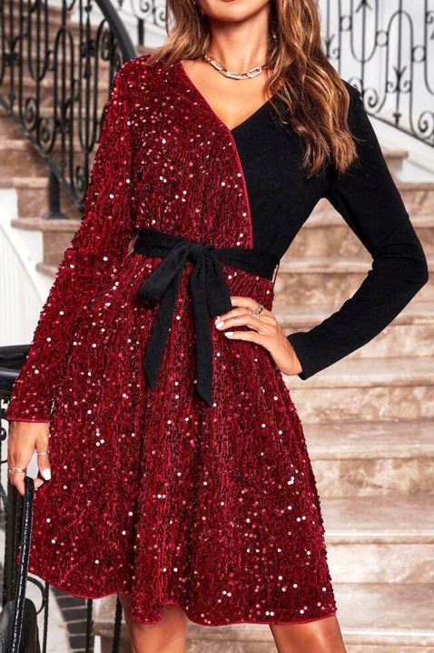 Рокля BENJIADA, Цвят: червен, IVET.BG - Твоят онлайн бутик.