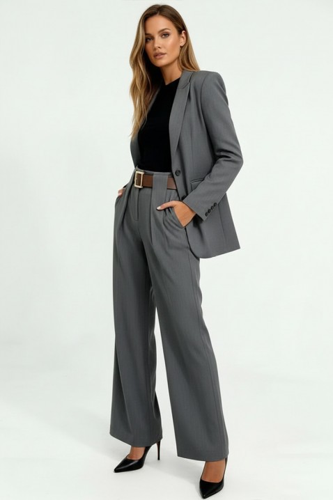 Панталон ROLVELZA GREY, Цвят: сив, IVET.BG - Твоят онлайн бутик.