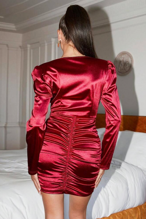 Рокля TALMINA, Цвят: червен, IVET.BG - Твоят онлайн бутик.