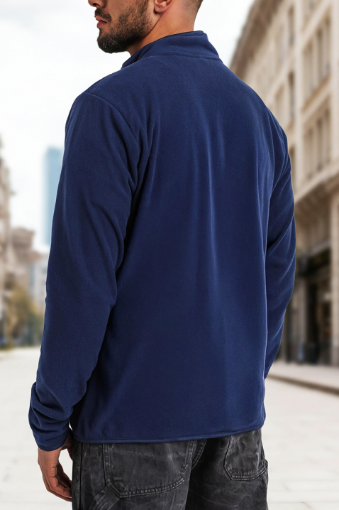 Мъжки суичър KANDOR NAVY, Цвят: тъмносин, IVET.BG - Твоят онлайн бутик.