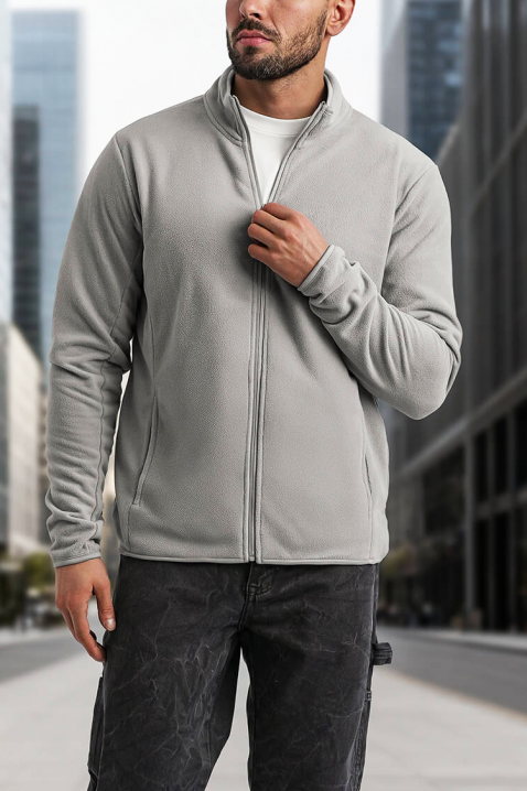 Мъжки суичър KANDOR GREY, Цвят: сив, IVET.BG - Твоят онлайн бутик.