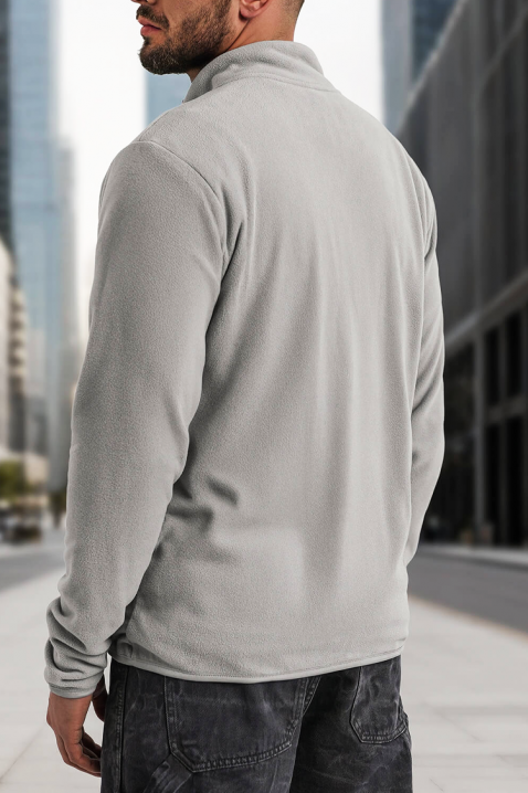 Мъжки суичър KANDOR GREY, Цвят: сив, IVET.BG - Твоят онлайн бутик.