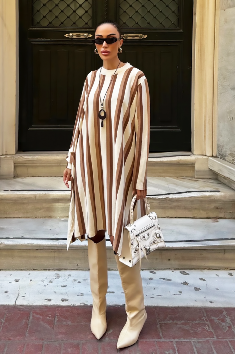 Рокля MIMONDA BEIGE, Цвят: беж, IVET.BG - Твоят онлайн бутик.