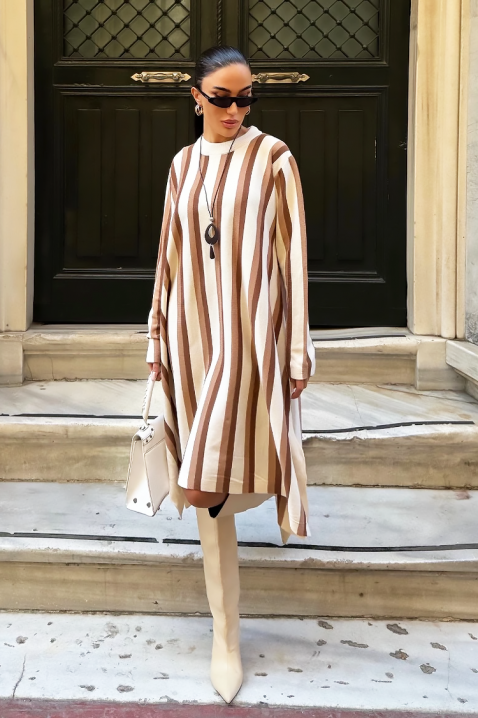 Рокля MIMONDA BEIGE, Цвят: беж, IVET.BG - Твоят онлайн бутик.