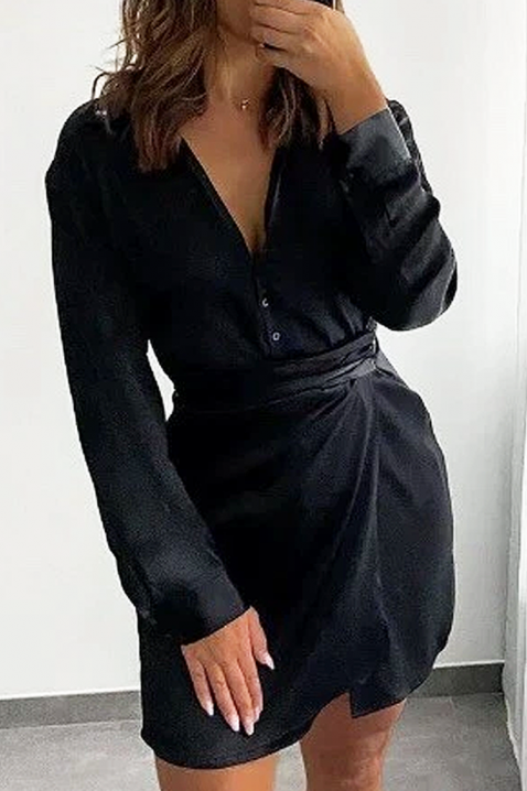 Рокля DLANENZA, Цвят: черен, IVET.BG - Твоят онлайн бутик.