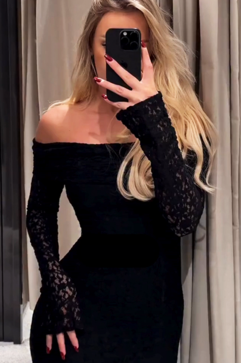 Рокля ALBENDA, Цвят: черен, IVET.BG - Твоят онлайн бутик.