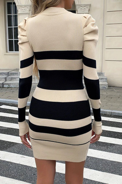 Рокля EVELONSA BEIGE, Цвят: беж, IVET.BG - Твоят онлайн бутик.