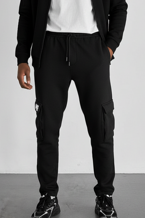 Мъжки панталон VOXOR BLACK, Цвят: черен, IVET.BG - Твоят онлайн бутик.