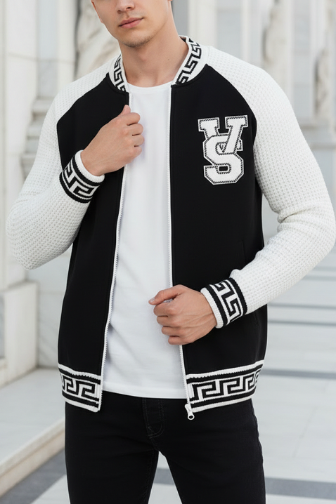 Мъжка жилетка KREFOZ BLACK, Цвят: черен, IVET.BG - Твоят онлайн бутик.