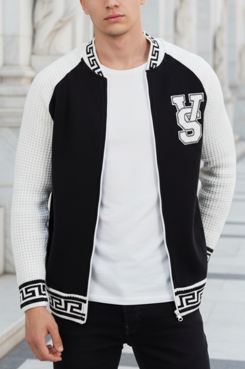 Мъжка жилетка KREFOZ BLACK, Цвят: черен, IVET.BG - Твоят онлайн бутик.