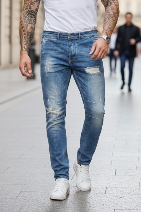 Мъжки дънки GERTER, Цвят: тъмносин, IVET.BG - Твоят онлайн бутик.