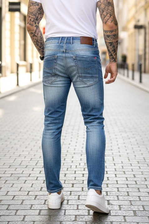 Мъжки дънки GERTER, Цвят: тъмносин, IVET.BG - Твоят онлайн бутик.