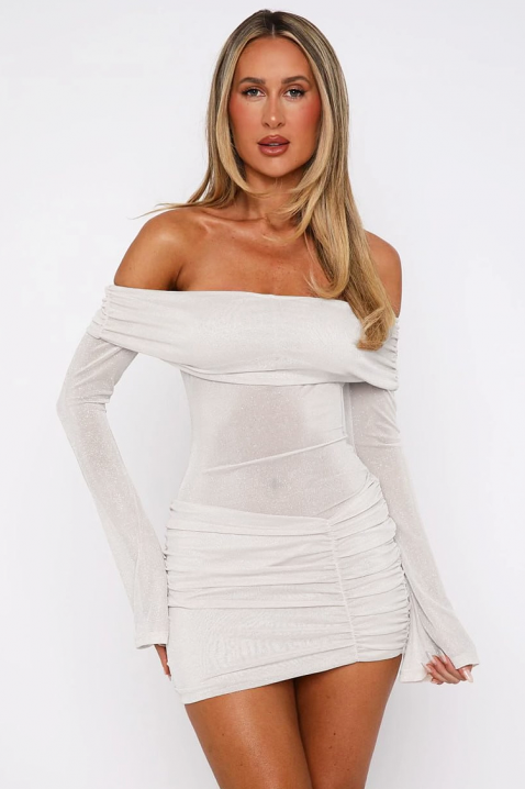 Рокля GRUVELDA, Цвят: бял, IVET.BG - Твоят онлайн бутик.