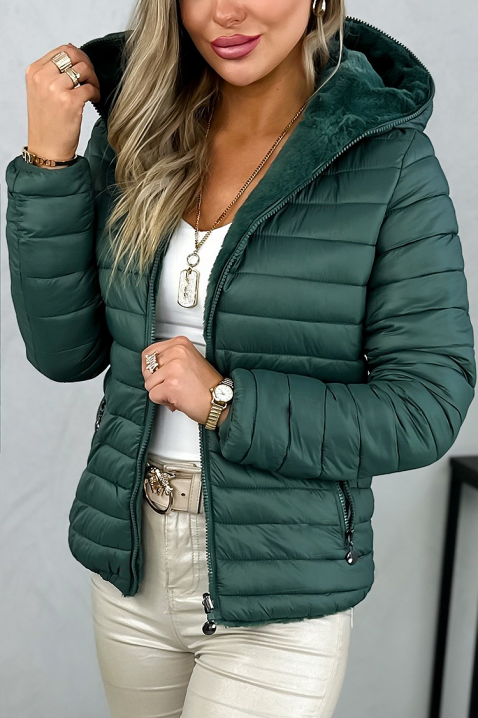 Яке VULDENZA GREEN, Цвят: зелен, IVET.BG - Твоят онлайн бутик.