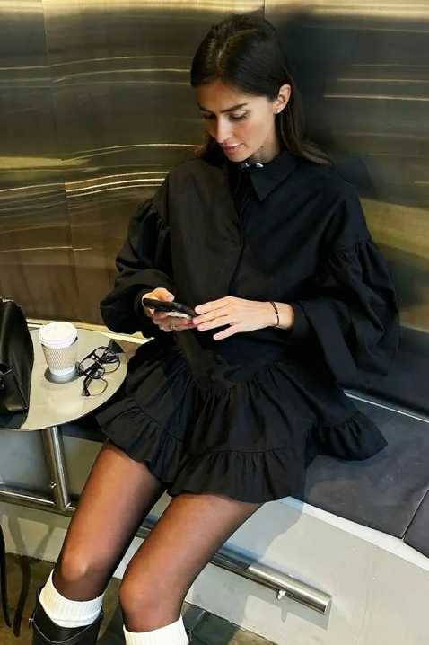 Комплект DEBORINA, Цвят: черен, IVET.BG - Твоят онлайн бутик.