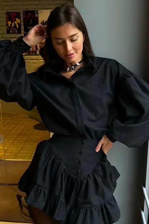 Комплект DEBORINA, Цвят: черен, IVET.BG - Твоят онлайн бутик.