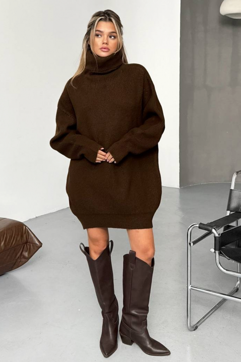 Туника AMERGONA BROWN, Цвят: кафяв, IVET.BG - Твоят онлайн бутик.