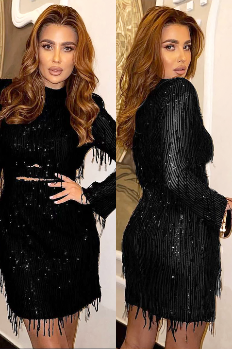 Комплект KAMIERA BLACK, Цвят: черен, IVET.BG - Твоят онлайн бутик.