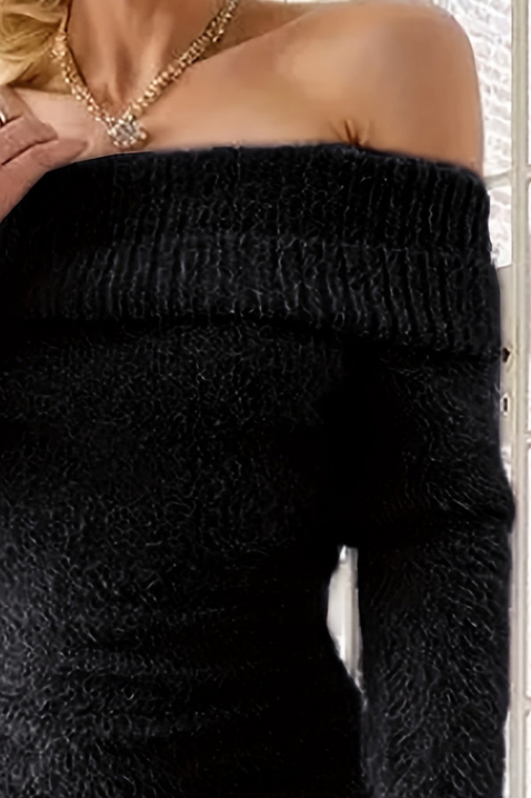 Рокля LEMIRANA BLACK, Цвят: черен, IVET.BG - Твоят онлайн бутик.