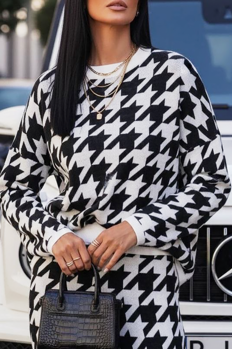 Комплект SAFORLA, Цвят: черно и бяло, IVET.BG - Твоят онлайн бутик.