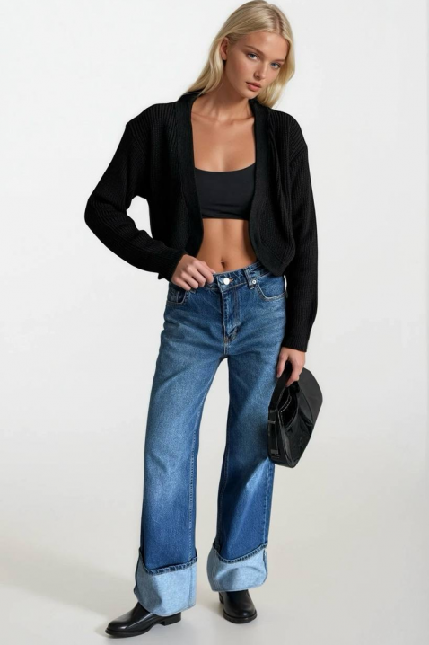 Жилетка KAMELOTA BLACK, Цвят: черен, IVET.BG - Твоят онлайн бутик.