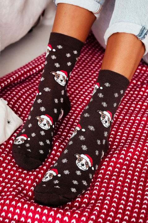 Чорапи RIOPELJA BROWN, Цвят: кафяв, IVET.BG - Твоят онлайн бутик.