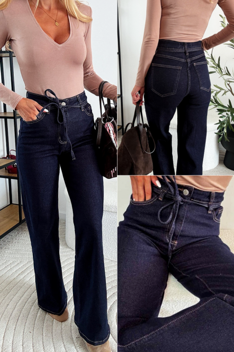 Дънки GLEMERFA, Цвят: тъмносин, IVET.BG - Твоят онлайн бутик.