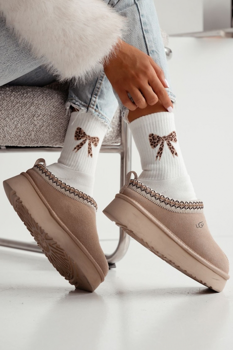 Чорапи DERFIONA WHITE, Цвят: бял, IVET.BG - Твоят онлайн бутик.