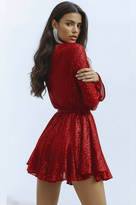 Рокля EROTOLDA RED, Цвят: червен, IVET.BG - Твоят онлайн бутик.