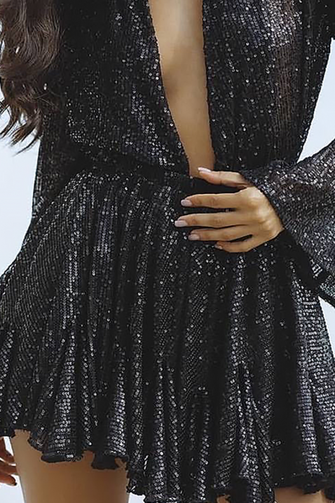 Рокля EROTOLDA BLACK, Цвят: черен, IVET.BG - Твоят онлайн бутик.