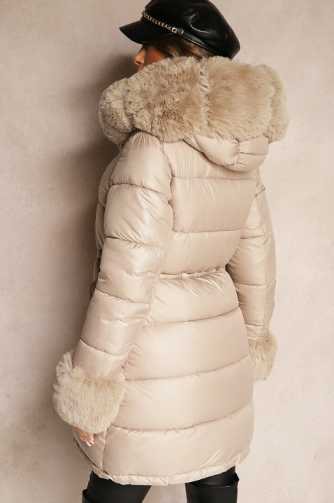 Яке ABAMBINA BEIGE, Цвят: беж, IVET.BG - Твоят онлайн бутик.