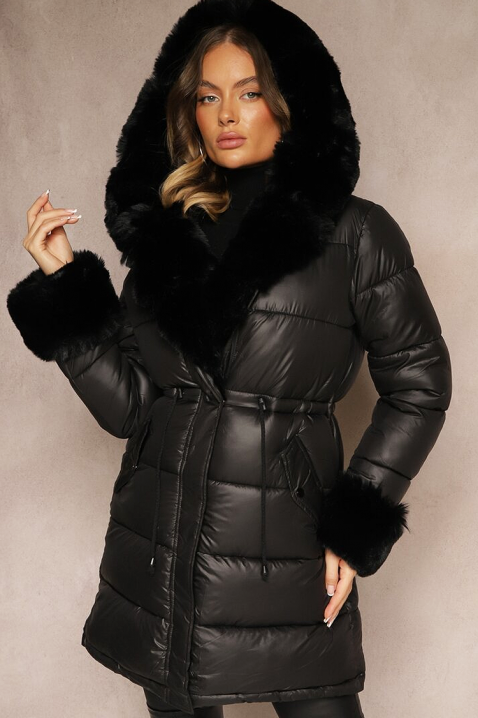 Яке ABAMBINA BLACK, Цвят: черен, IVET.BG - Твоят онлайн бутик.