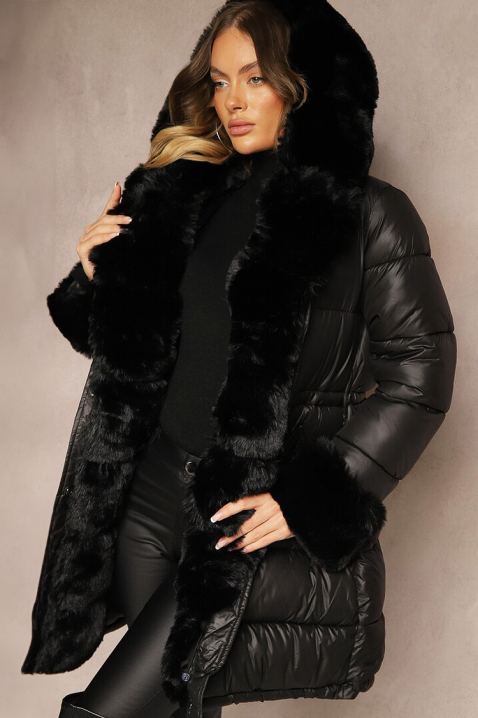 Яке ABAMBINA BLACK, Цвят: черен, IVET.BG - Твоят онлайн бутик.